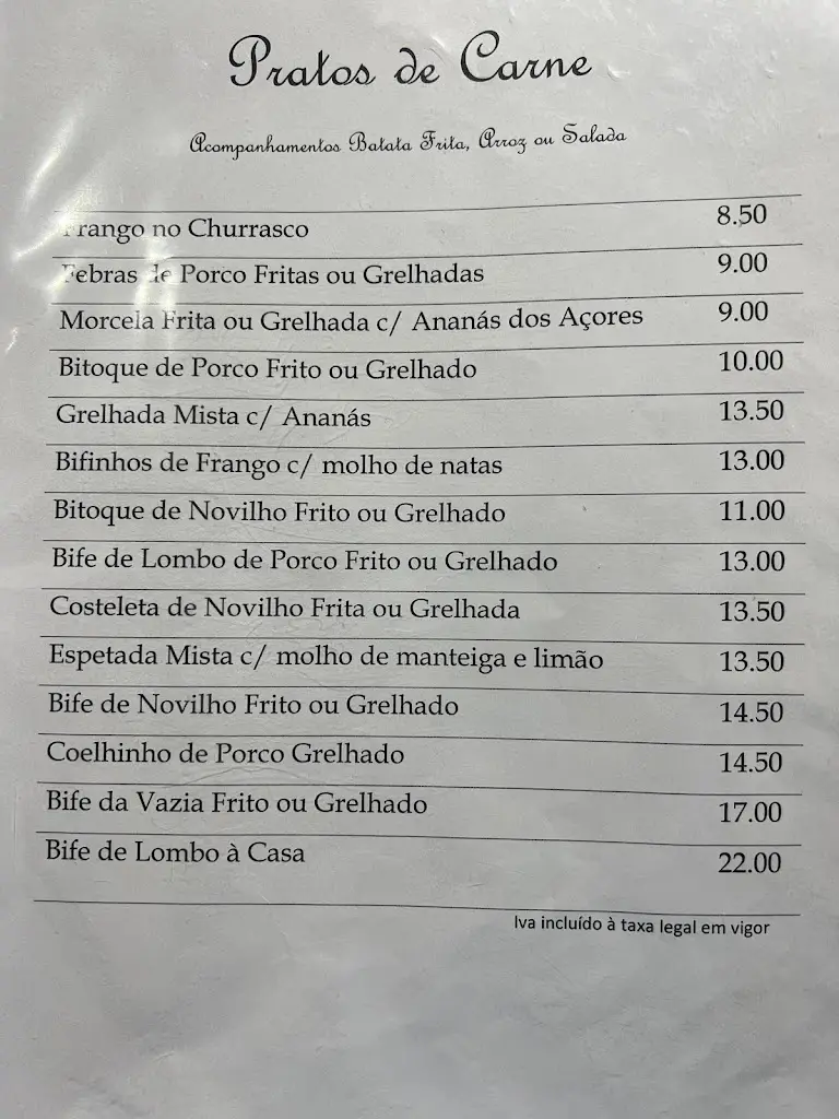 Menu_Restaurant Farol_Arrifes_immagine_4