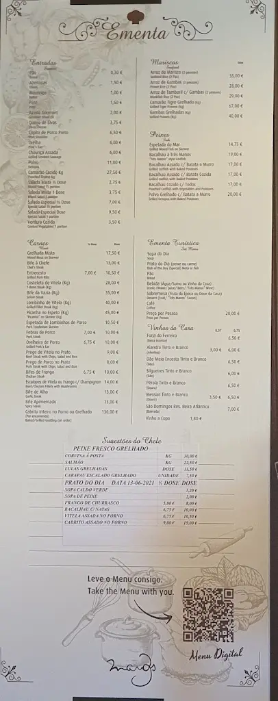 Menu_Três Manos_Águeda_immagine_2
