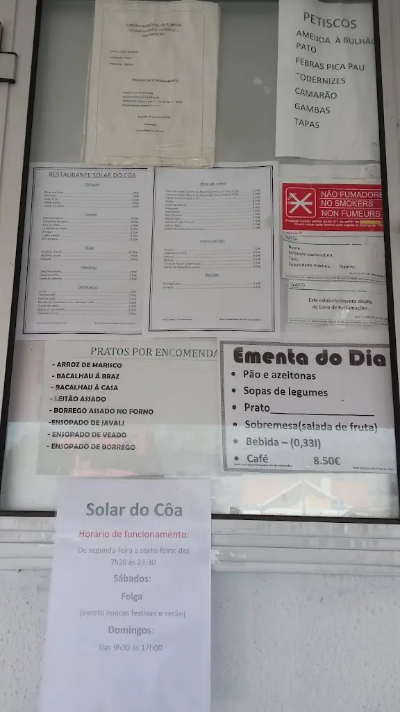 Menu_Solar do Côa_Coriscada_imagen_2