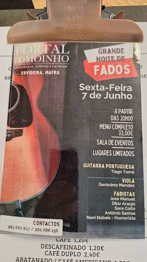 Menu_Soho Country Club Mafra_Enxara do Bispo_immagine_4