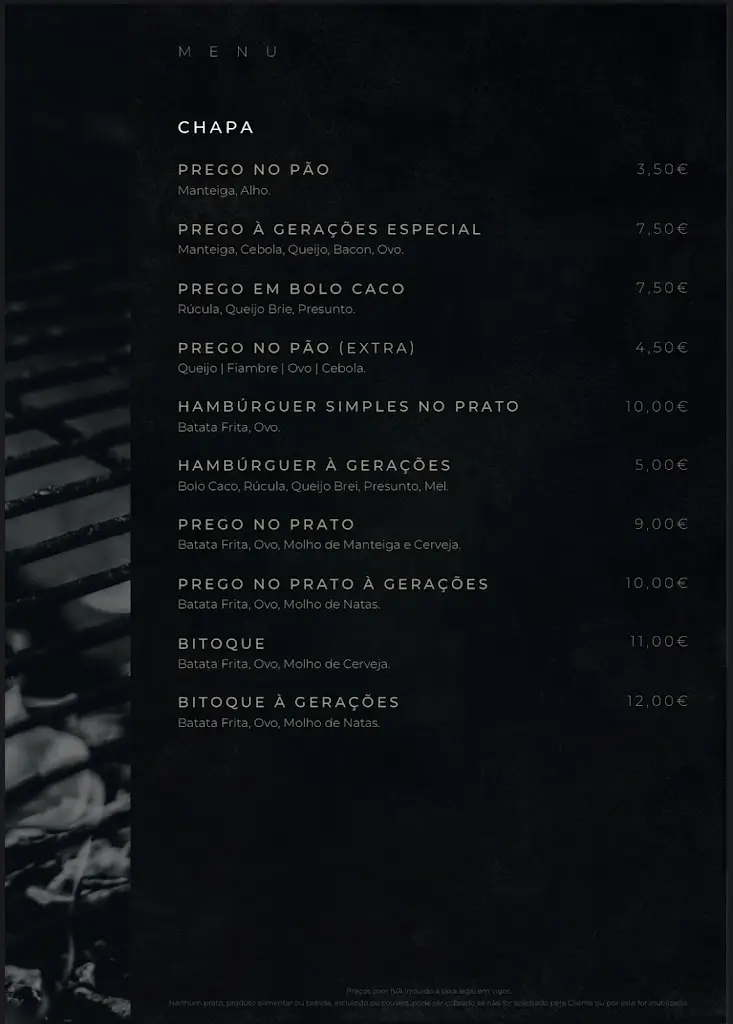 Menu_Restaurante Gerações_Cheleiros_immagine_3