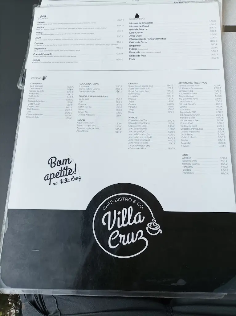 Menu_Villa Cruz_Cruz Quebrada - Dafundo_immagine_1