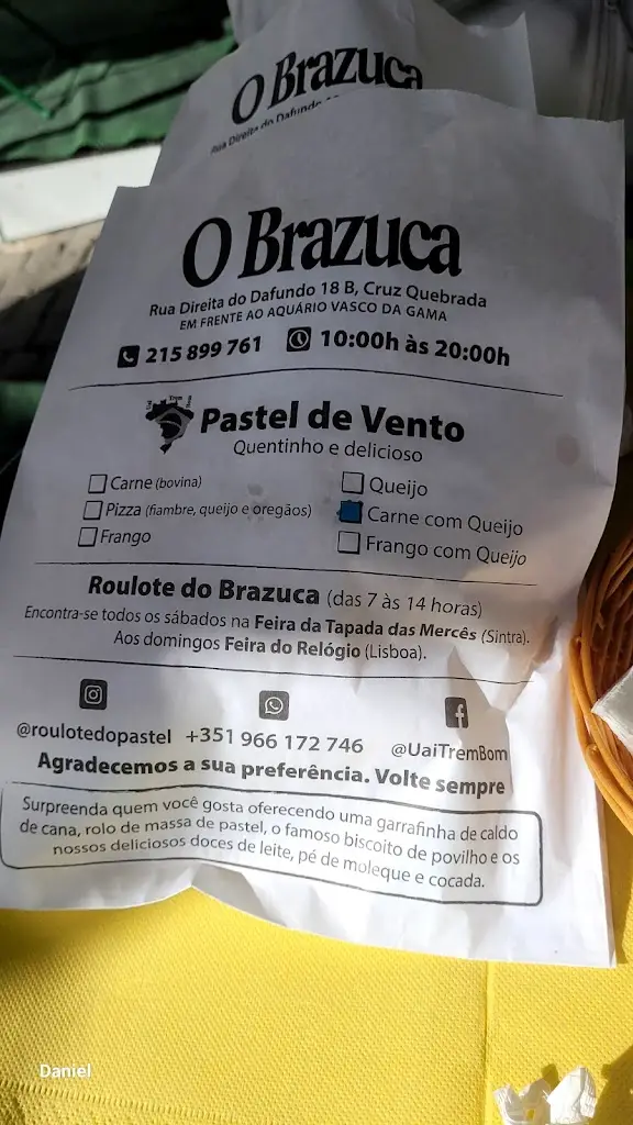 Menu_O Brazuca_Cruz Quebrada - Dafundo_immagine_3