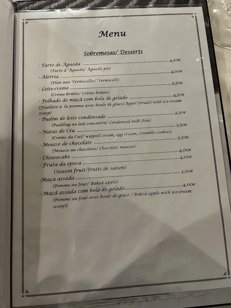 Menu_O Tipico_Águeda_immagine_2