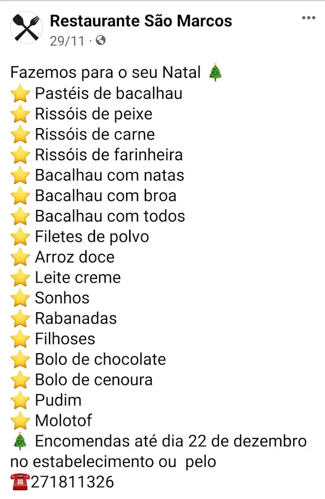 Menu_São Marcos_Cótimos_immagine_2