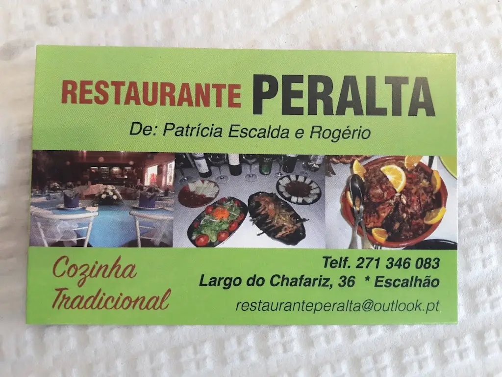 Menu_Restaurante PERALTA_Escalhão_immagine_1