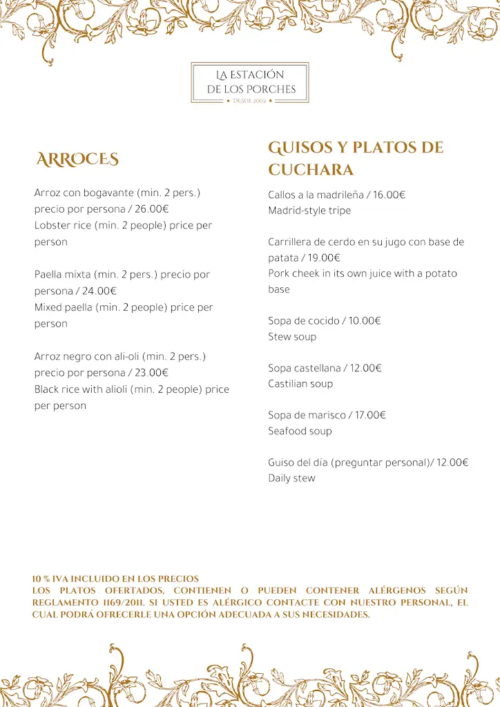 Menu_Café oásis_Custoias_imagen_1