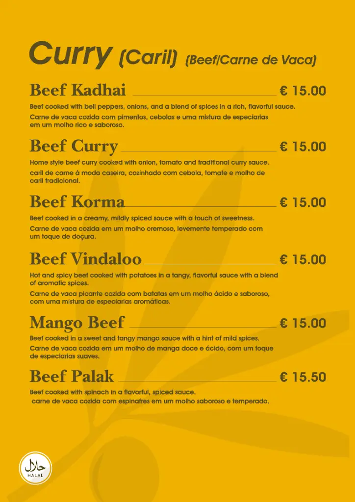 Menu_OLIVE RESTAURANT ( HALAL حلال )_Custoias_immagine_4