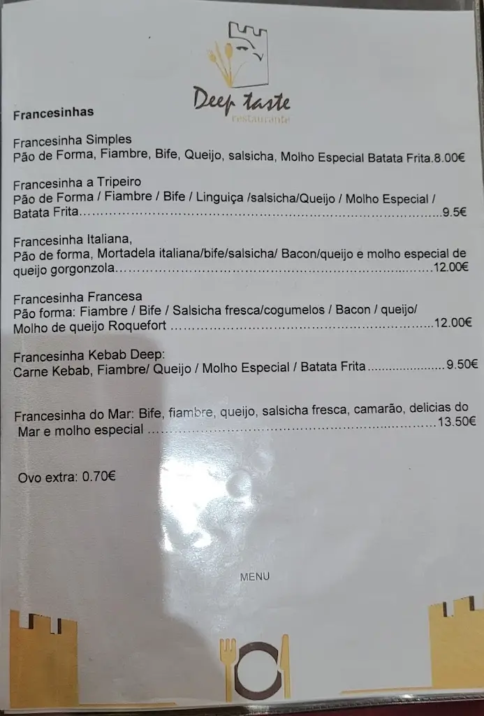Menu_Deep Taste Restaurante_Ervas Tenras_image_1