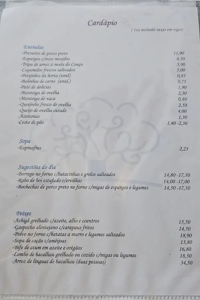 Menu_Sabores de Coruche_Coruche_immagine_3