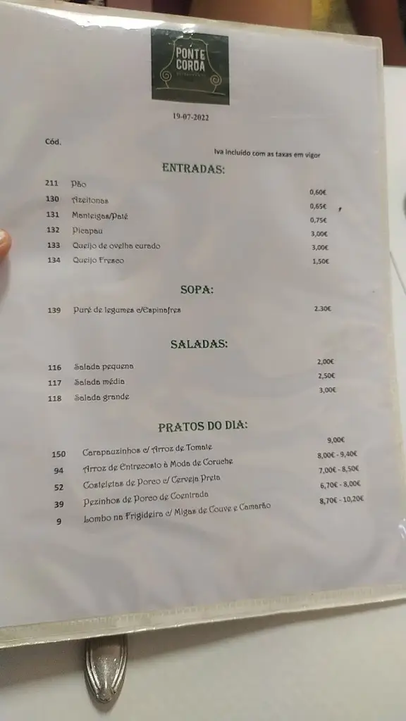 Menu_Ponte da Coroa_Coruche_image_3