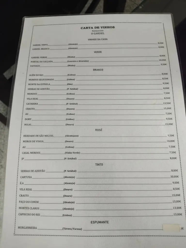 Menu_O Gardel_Encarnação_immagine_1