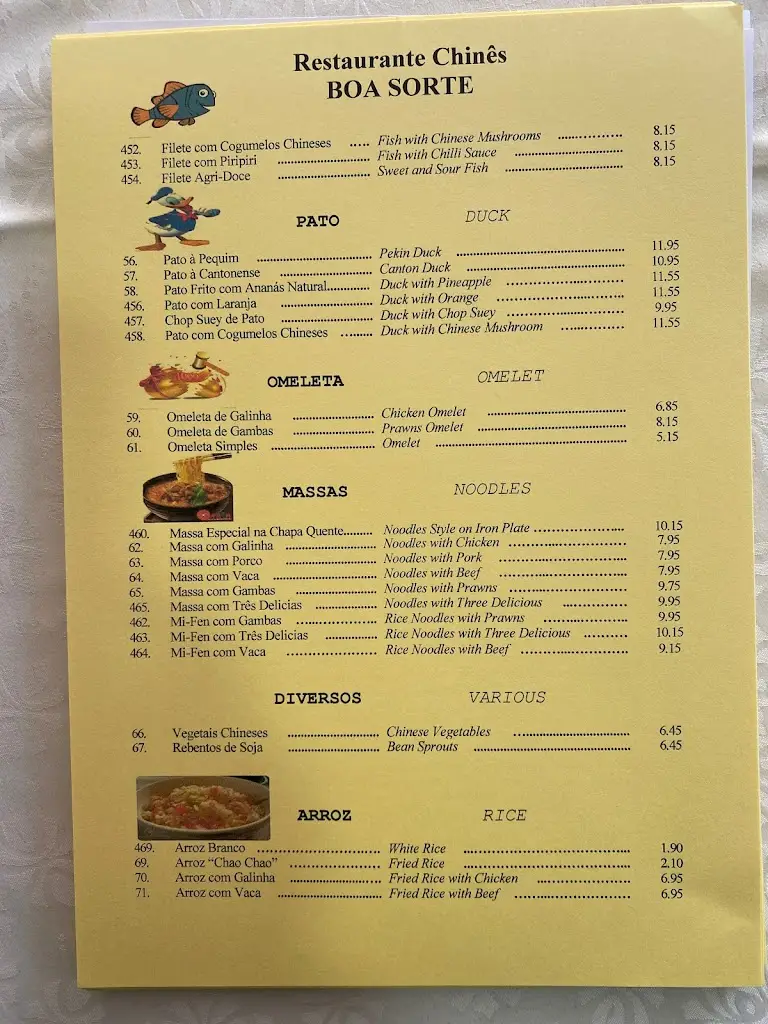 Menu_Boa Sorte_Encarnação_imagen_1