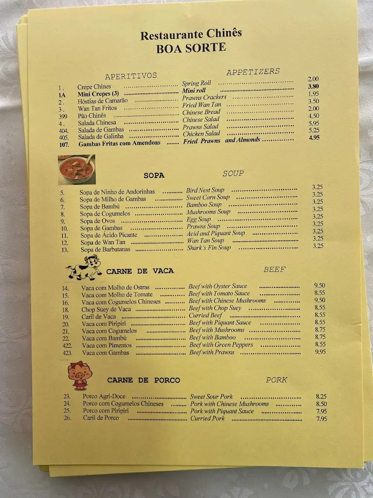 Menu_Boa Sorte_Encarnação_imagen_2