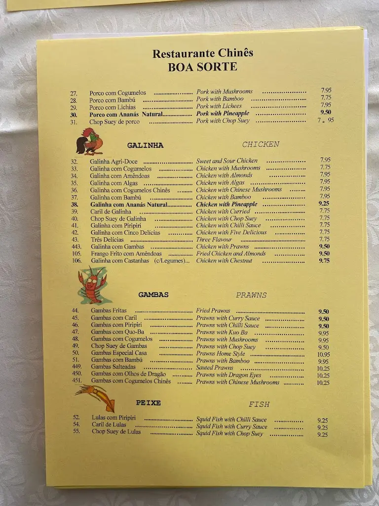 Menu_Boa Sorte_Encarnação_imagen_4