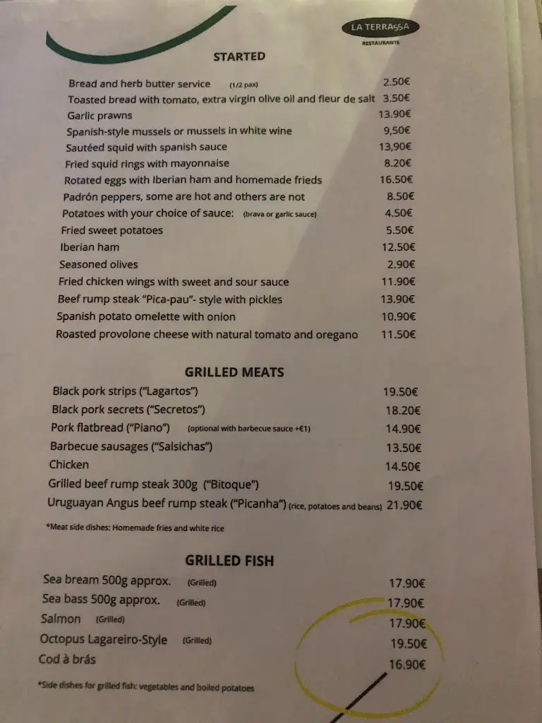 Menu_LA TERRASSA Restaurante_Charneca_image_2