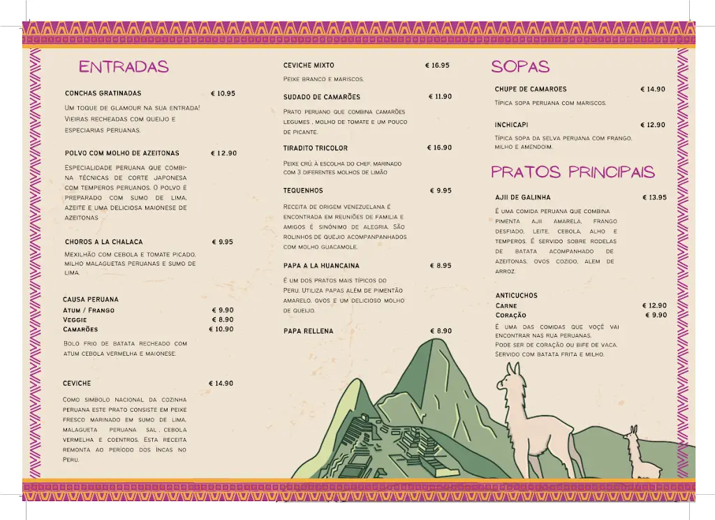 Menu_O Cantinho do Peruano_Charneca_imagen_3