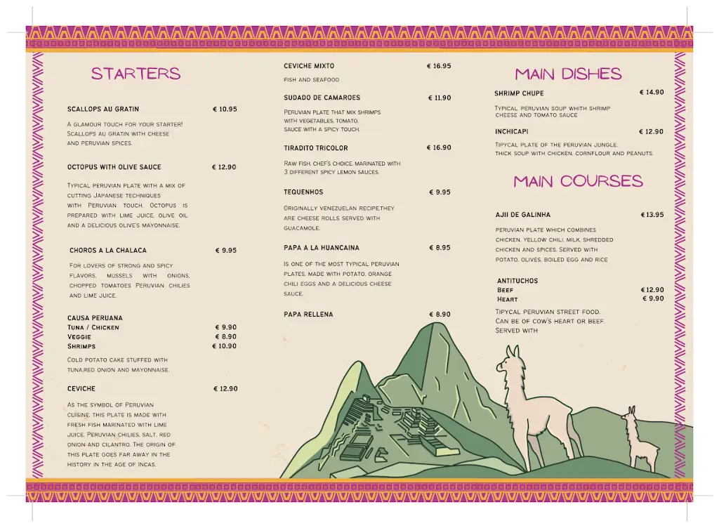 Menu_O Cantinho do Peruano_Charneca_imagen_4