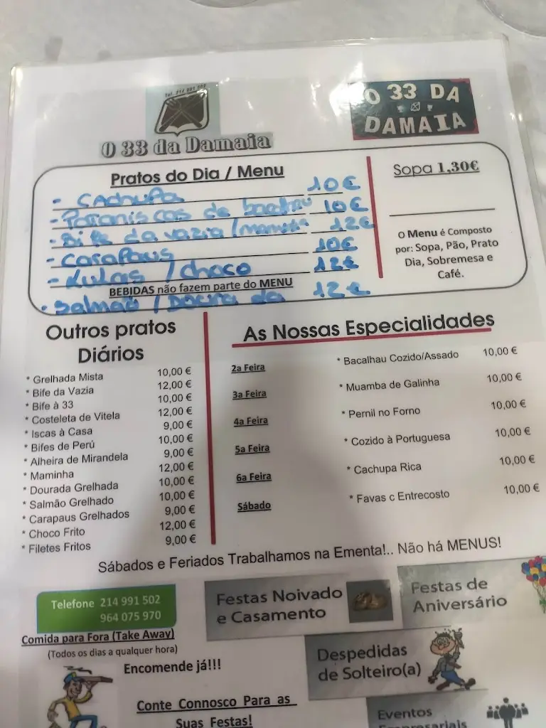Menu_33 da Damaia_Damaia_immagine_2