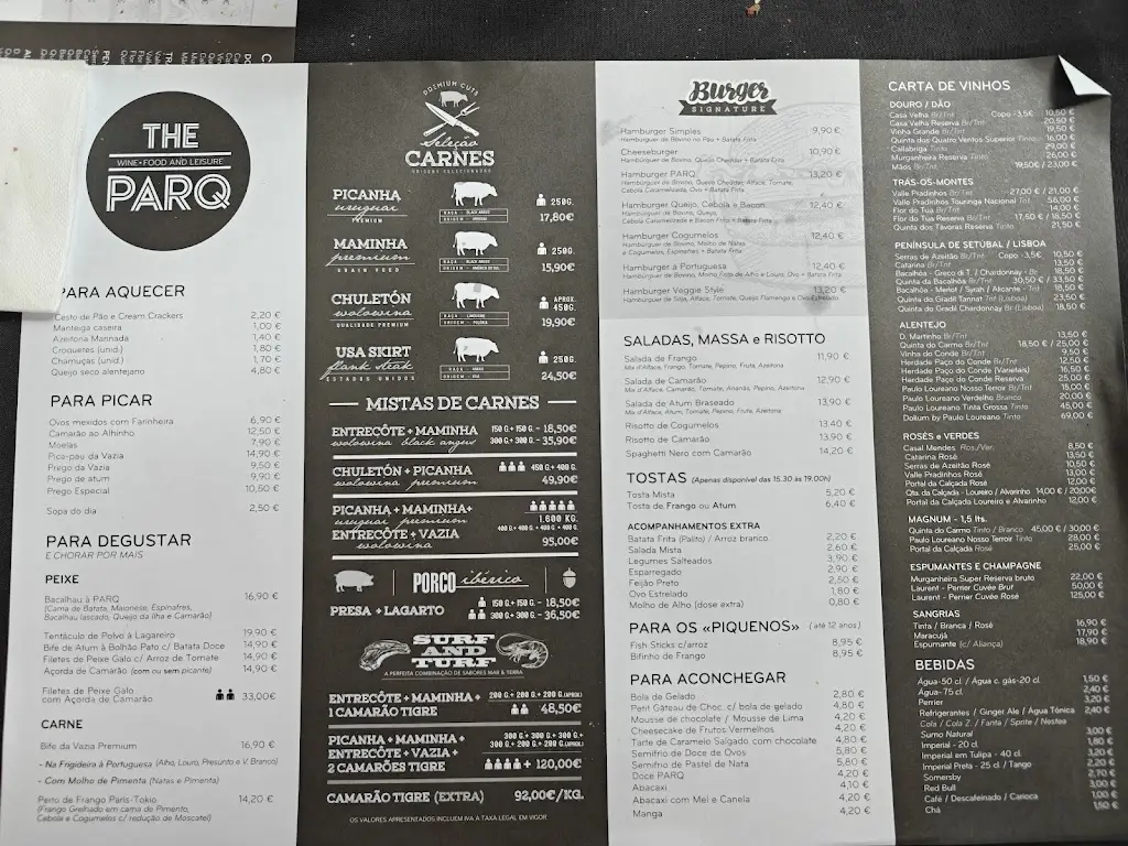 Menü_The Parq_Damaia_Bild_2