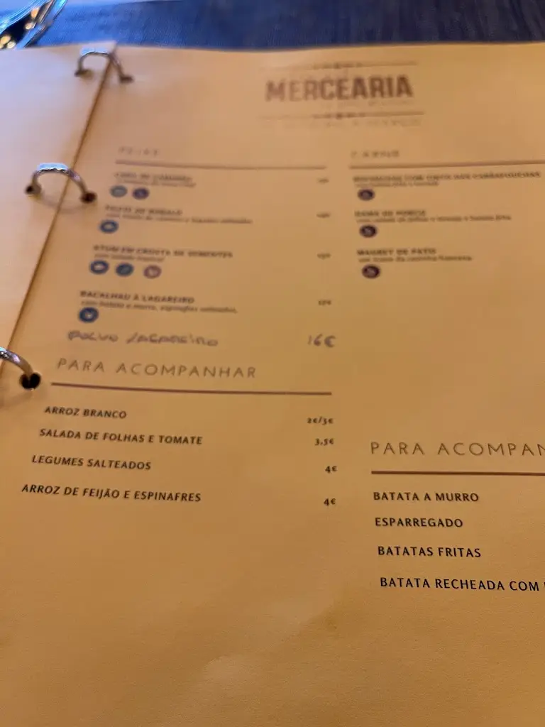 Menu_Mercearia do Fanqueiro by Vítor Palmilha_Fanhões_immagine_2