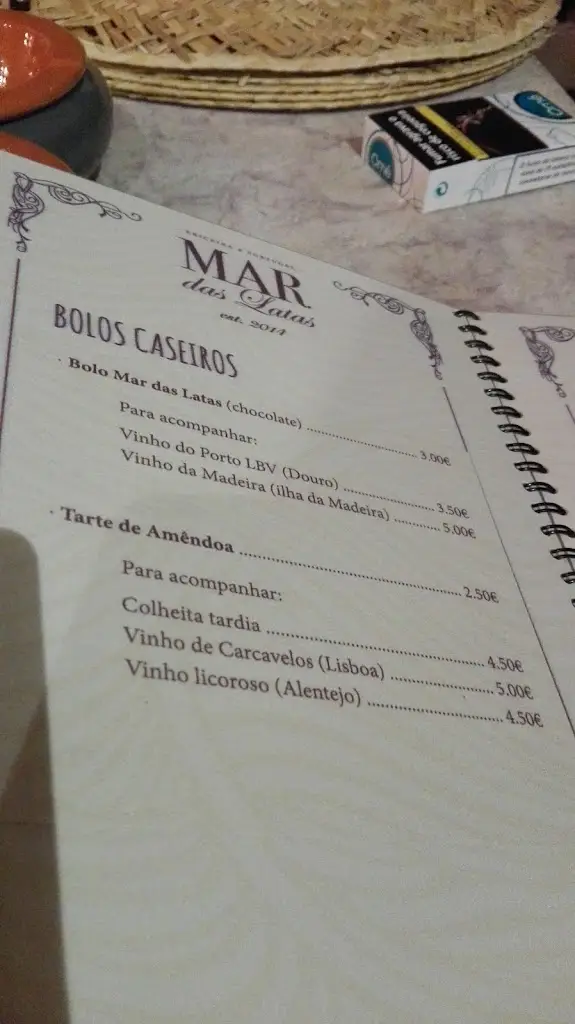Menu_Mar das Latas Wine & Food_Ericeira_immagine_3
