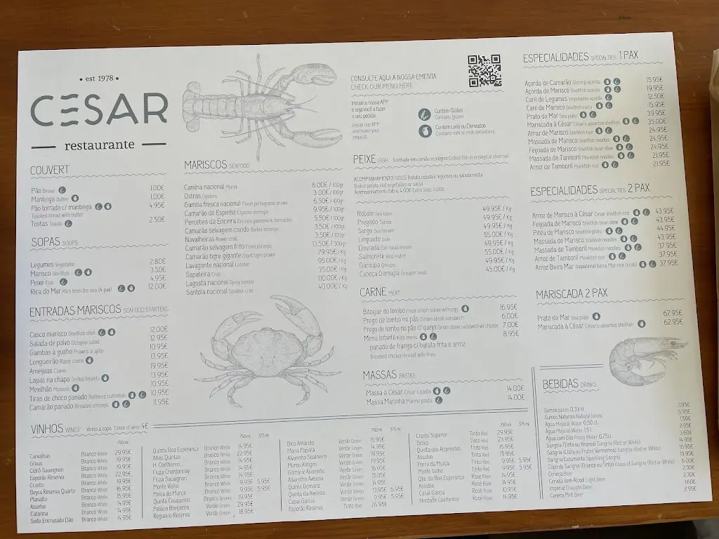Menu_César...restaurante viveiros_Ericeira_image_3