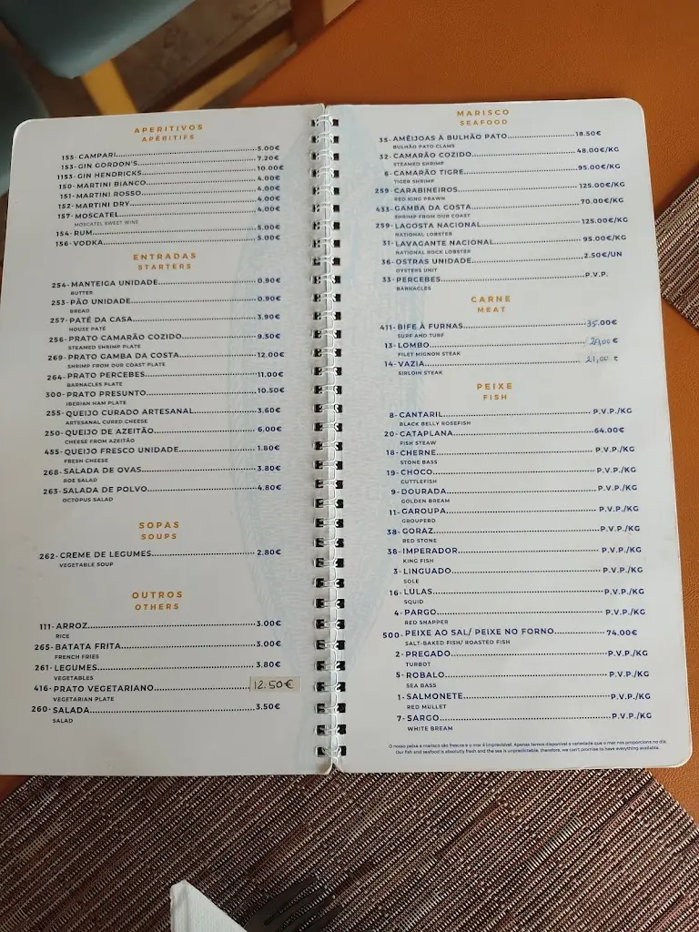 Menu_Esplanada Furnas_Ericeira_imagen_1