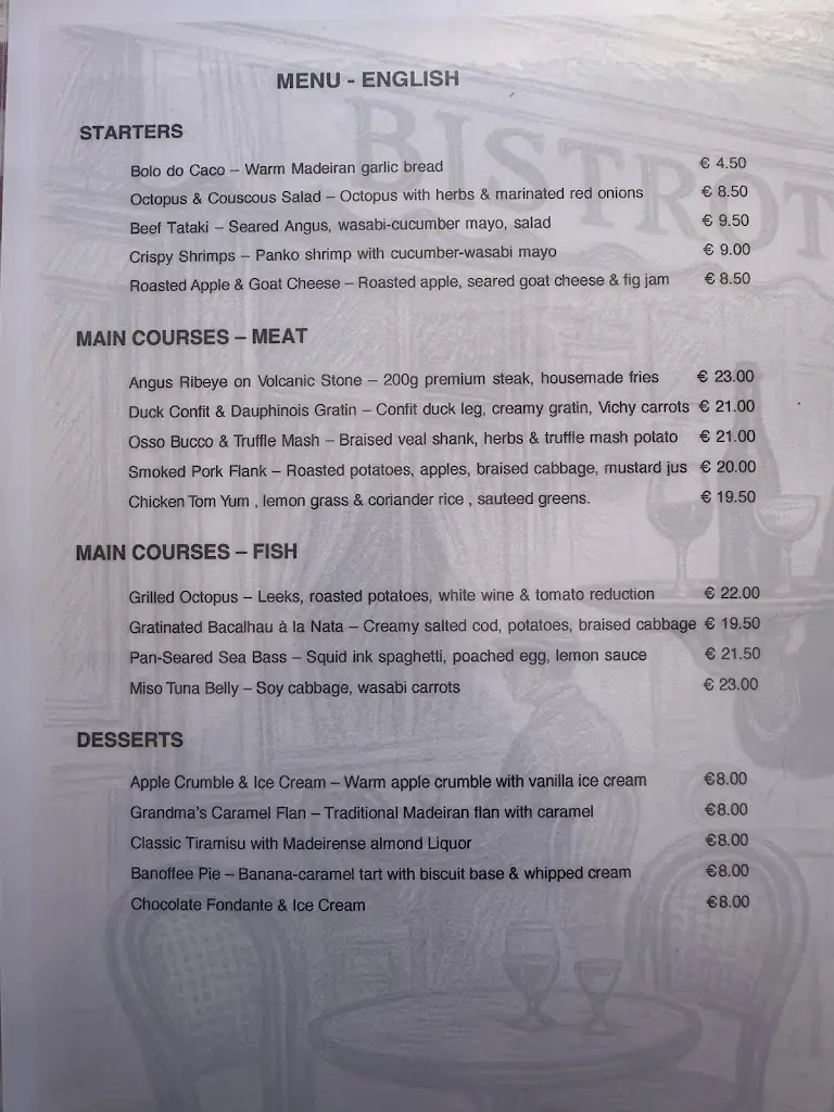 Menu_Sunshine Pub and Grill_Jarmelo São Miguel_immagine_2