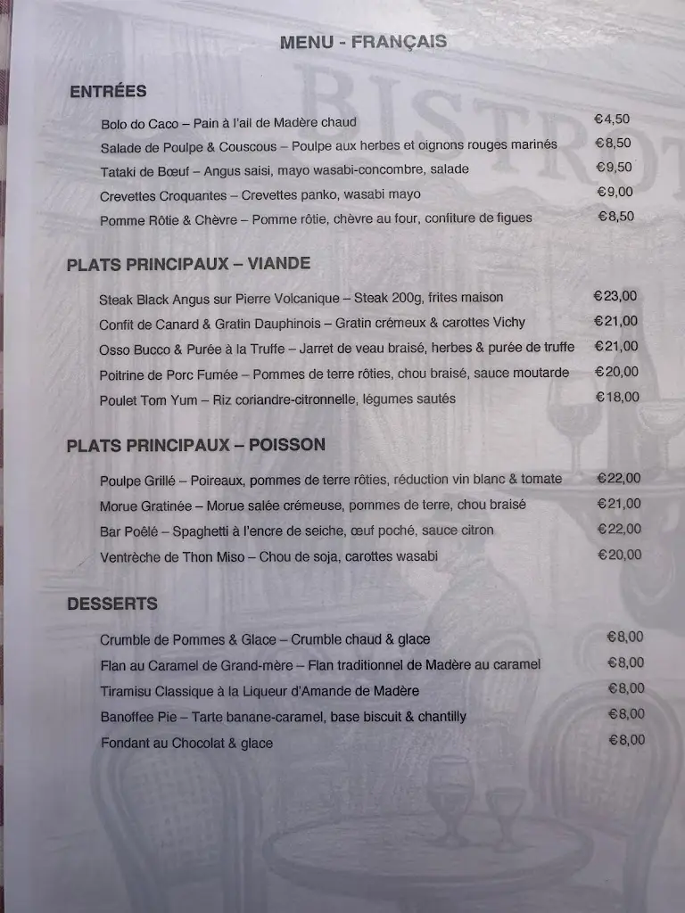 Menu_Sunshine Pub and Grill_Jarmelo São Miguel_immagine_3