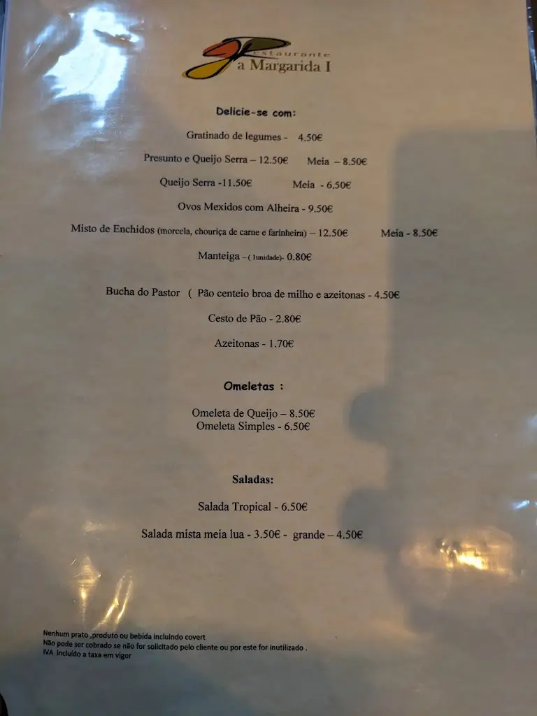 Menu_A Margarida I_Girabolhos_immagine_2