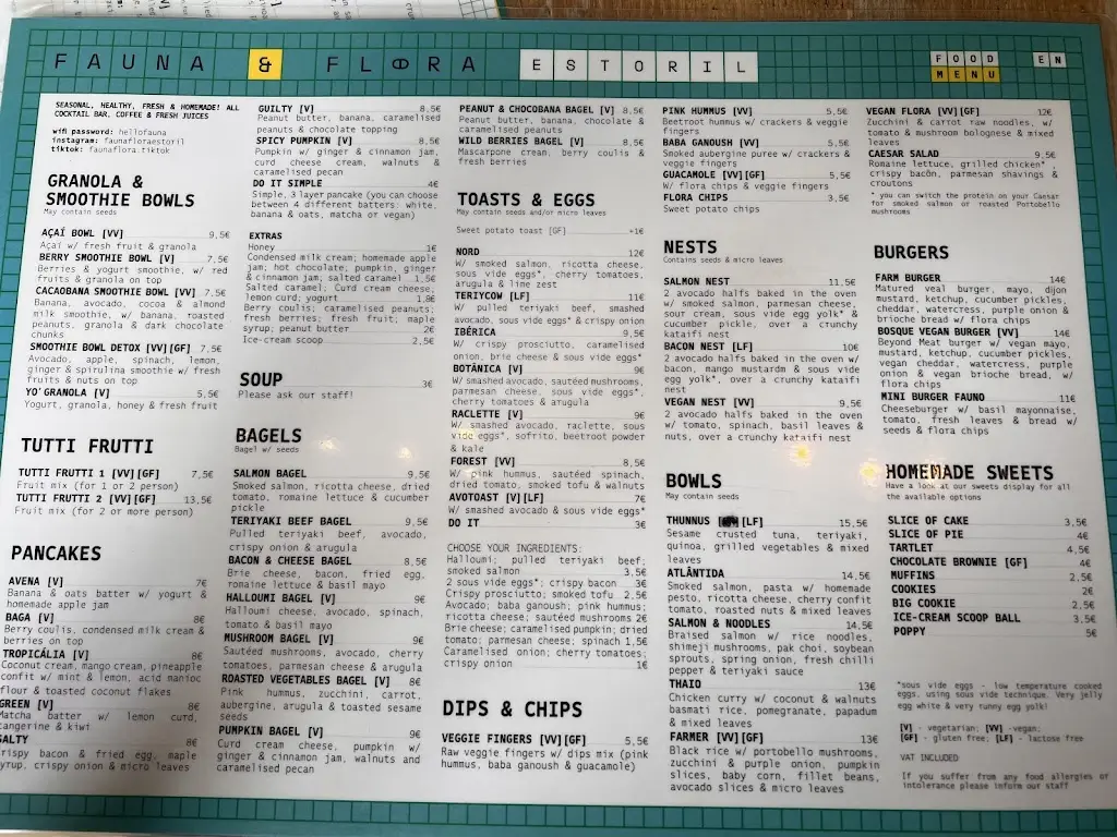 Menu_Restaurante Fauna & Flora - Estoril_Estoril_immagine_2