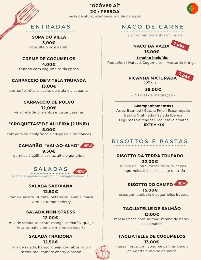 Menu_Villa Saboia_Estoril_imagen_1