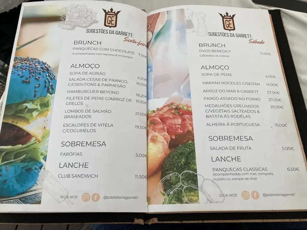 Menu_Garrett Estoril_Estoril_immagine_4