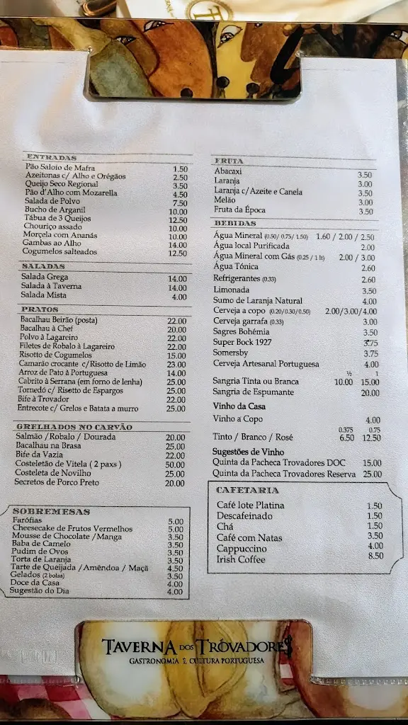 Menu_Taverna dos Trovadores_Fontanelas_immagine_1