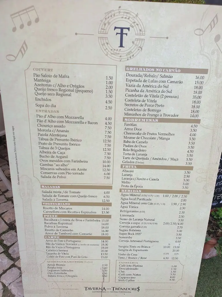 Menu_Taverna dos Trovadores_Fontanelas_immagine_4