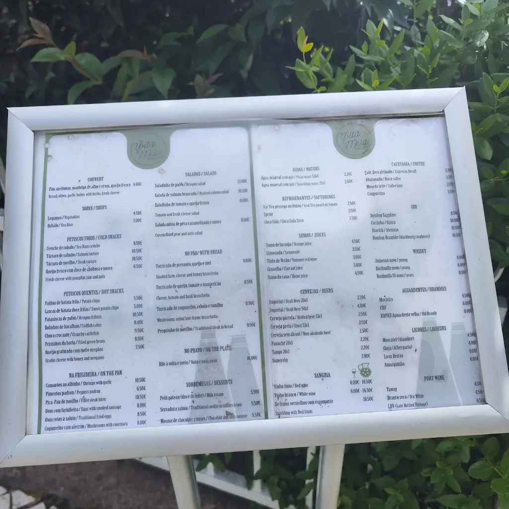 Menu_Volta e Meia Restaurante Bar_Fontanelas_immagine_1