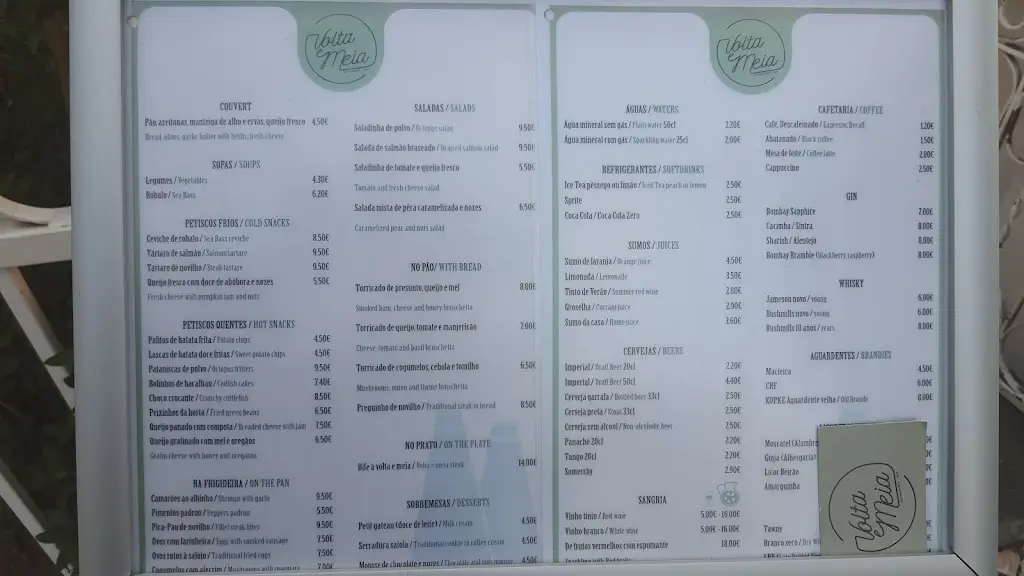 Menu_Volta e Meia Restaurante Bar_Fontanelas_immagine_3