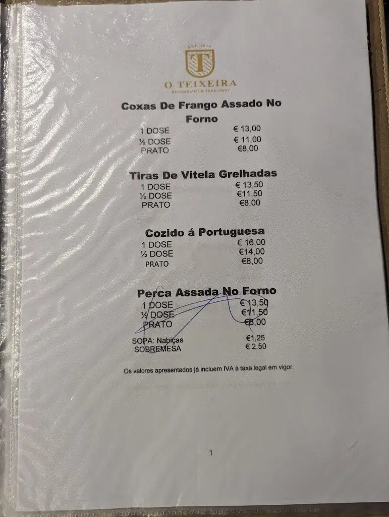 Menu_O Teixeira_Albergaria-a-Velha_image_1