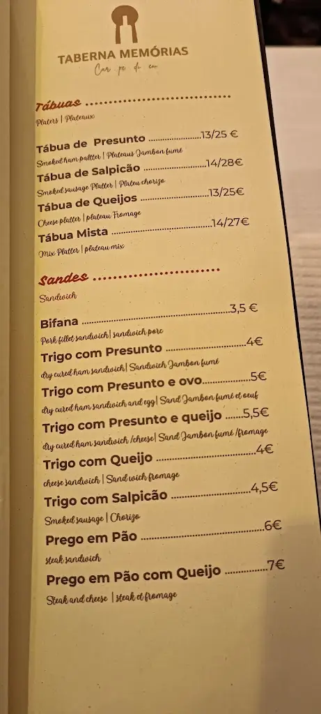 Menu_TABERNA MEMÓRIAS_Gonçalo_immagine_1
