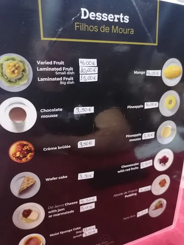 Menu_Restaurante Filhos de Moura_Gonçalo_immagine_2