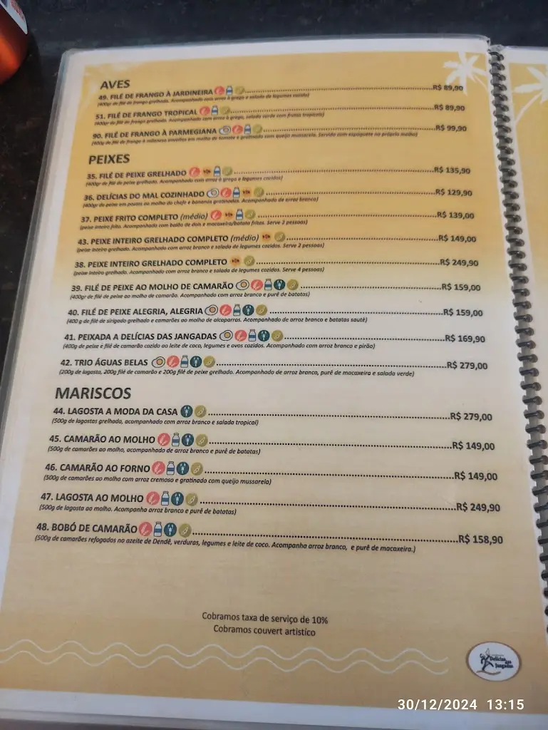 Menu_Restaurante Melião_Leomil_immagine_4