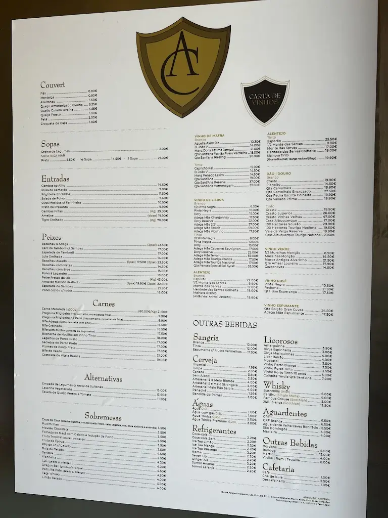 Menu_Adega do Convento_Mafra_imagen_1