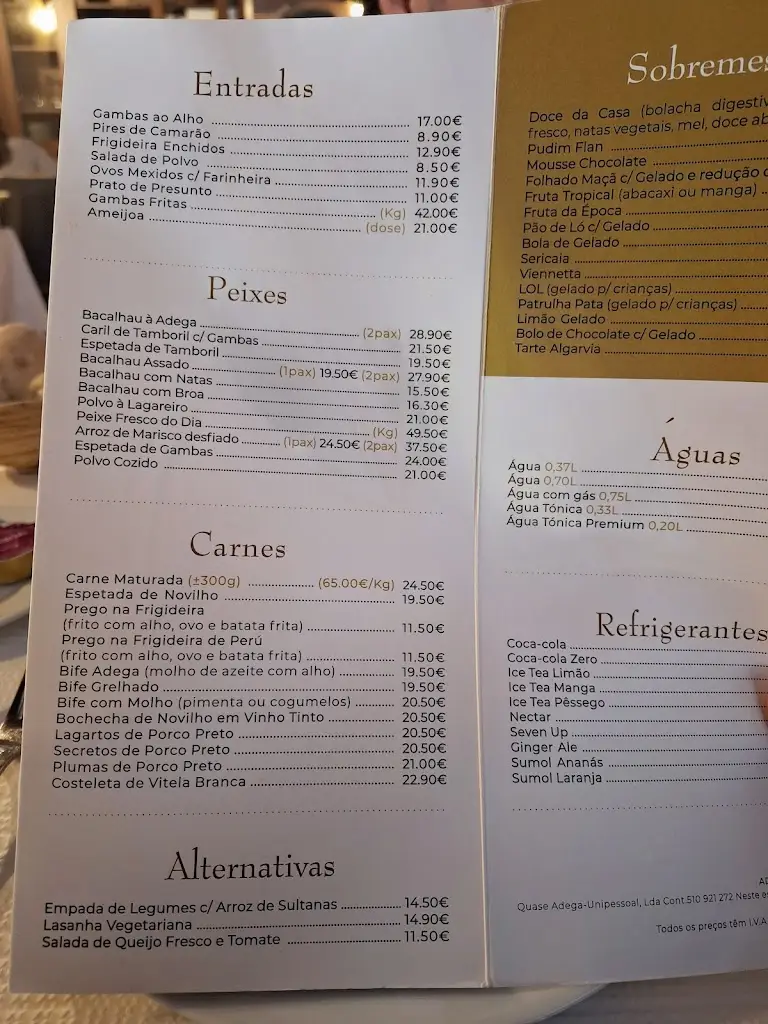 Menu_Adega do Convento_Mafra_imagen_2