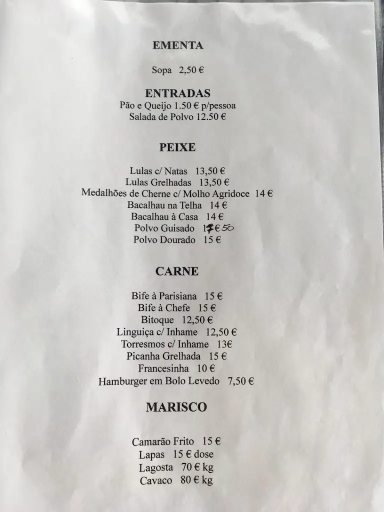 Menu_A Parisiana_Madalena_immagine_1