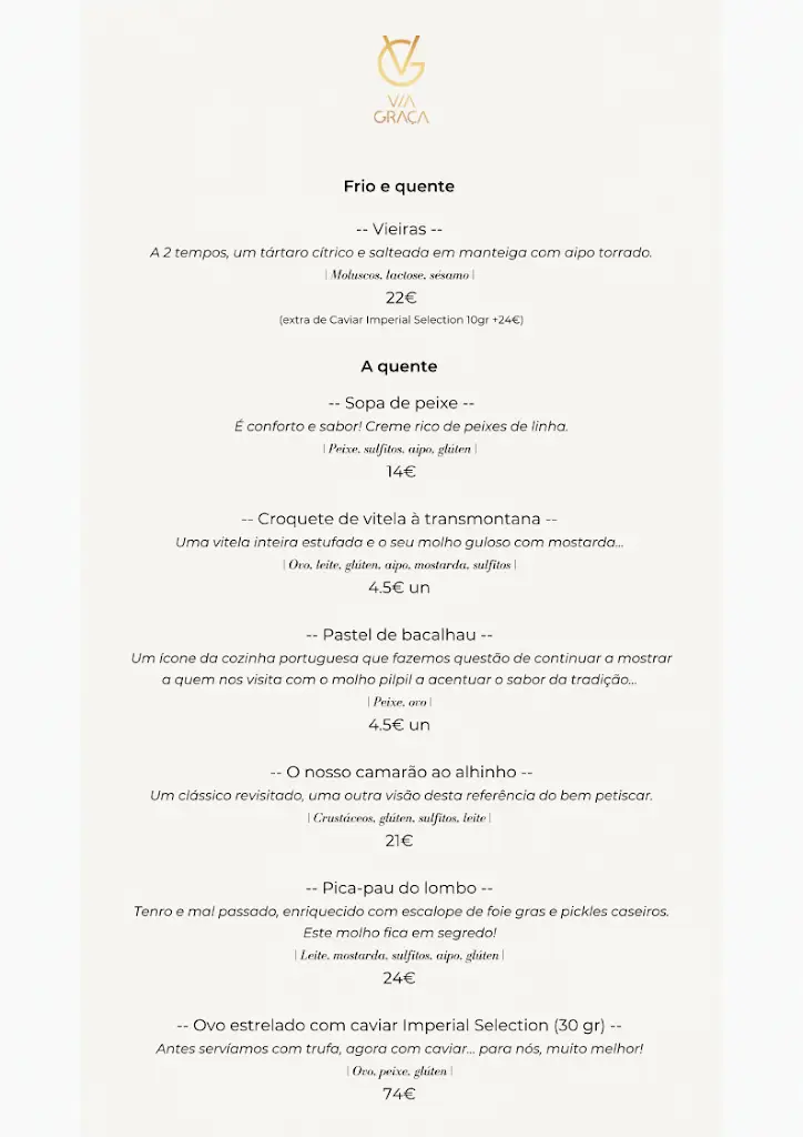 Menu_Via Graça_Graça_immagine_4