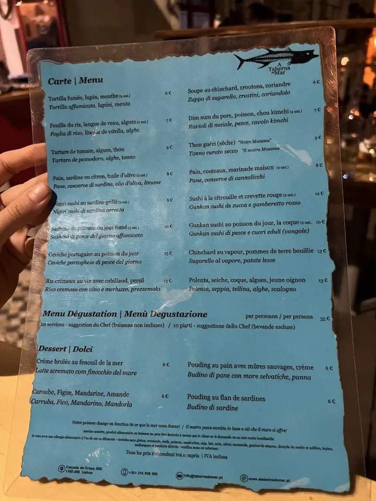 Menu_A Taberna Do Mar_Graça_imagen_4