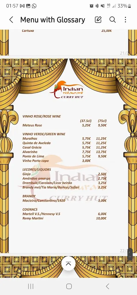 Menu_Curry Hut_Linda-a-Velha_imagen_2