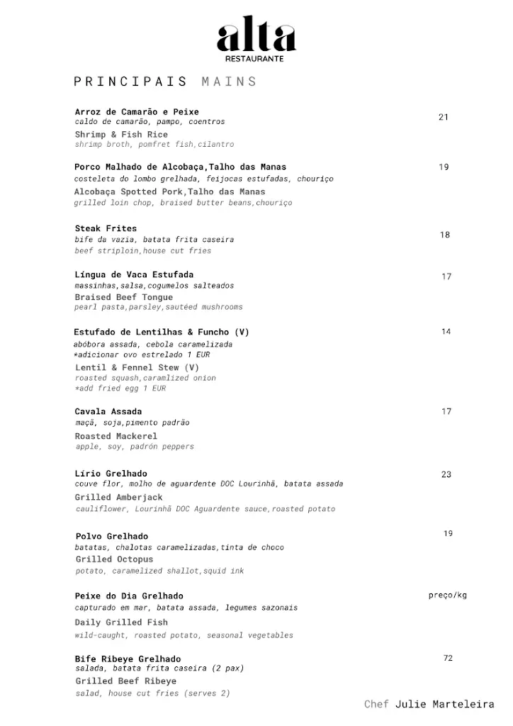 Menu_Alta Restaurante_Lourinhã_imagen_2