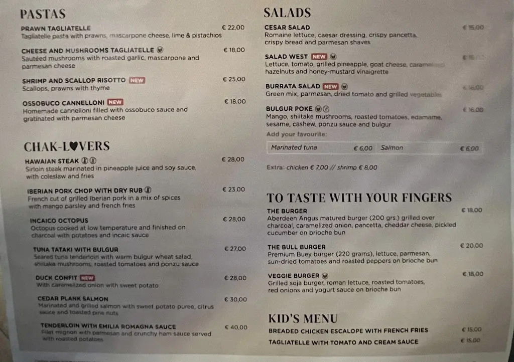 Menu_West 23 by Chakall_Lourinhã_immagine_1